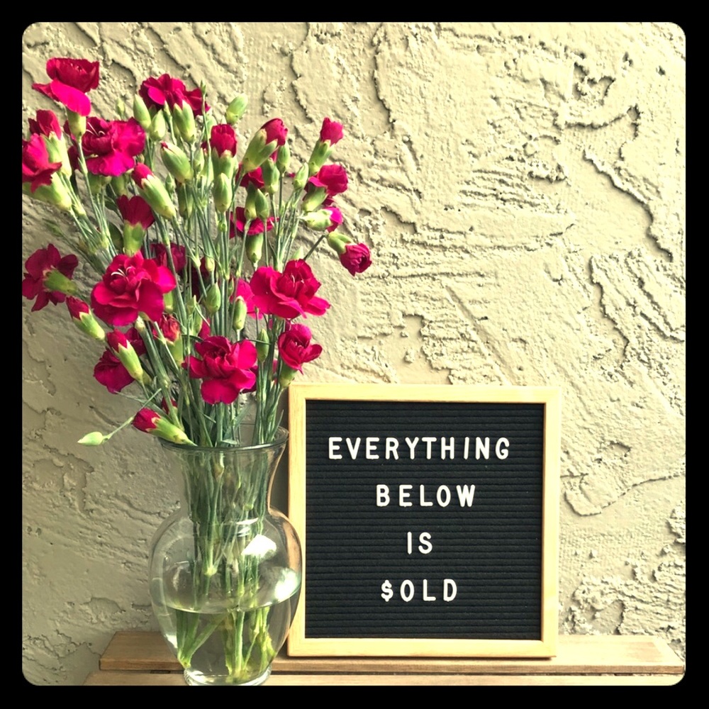 Everything below is sold!